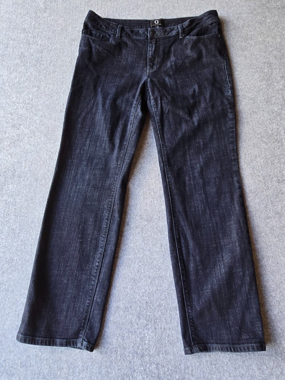 G by Giuliana Women's Jeans Dark Blue Wash Stretch Size 14 (35x29)